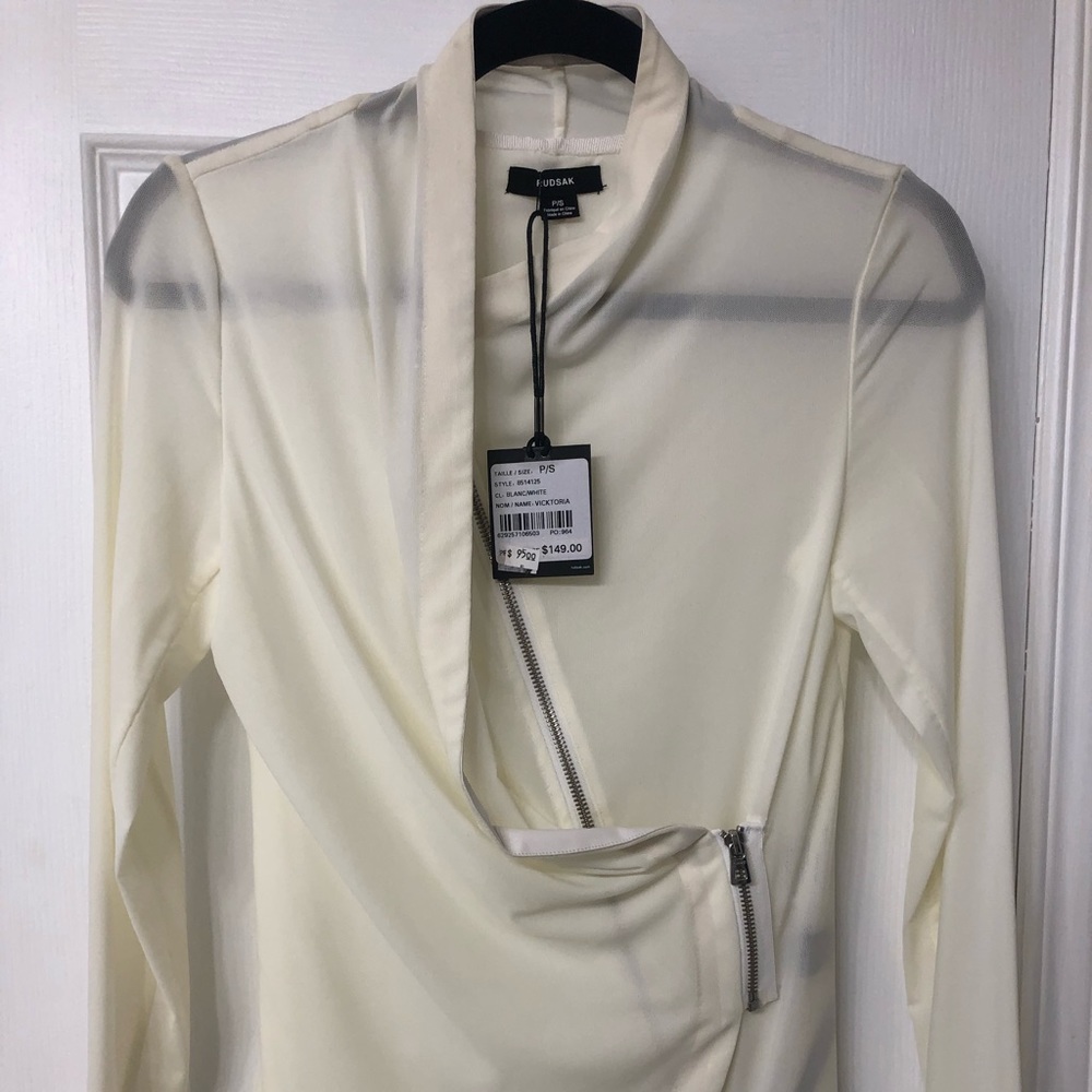 RUDSAK Vicktoria Tech Mesh Sweater NWT
